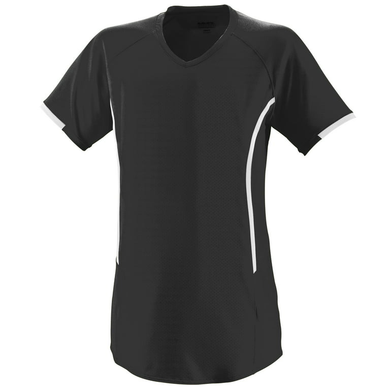 Augusta Sportswear Women's Short Sleeve V Neck Heat Jersey Sports T-Shirt 1270 